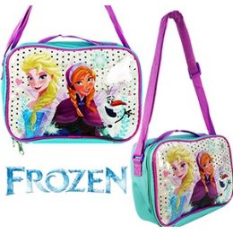 24 Pieces Disney's Frozen Soft Lunch Boxes. - Licensed Backpacks