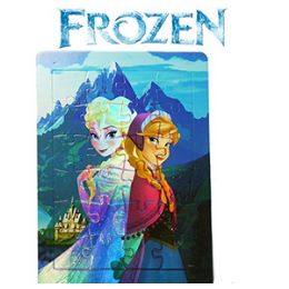 36 Pieces Disney's Frozen Foil Puzzles. - Puzzles