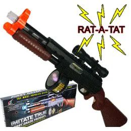 24 Wholesale Battery Operated Tommy Guns W/sound