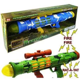 8 Wholesale Flashing Bazookas With Sound