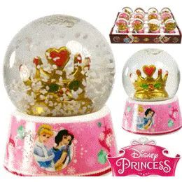 96 of Disney Princess Snow Globes.