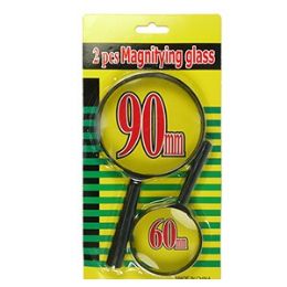 60 Bulk 2 Piece Magnifying Glass Sets