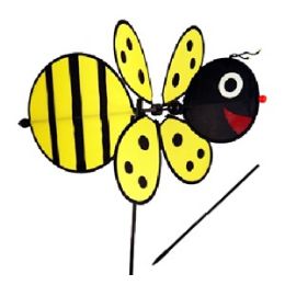 48 Pieces Bee Whirleygigs. - Wind Spinners