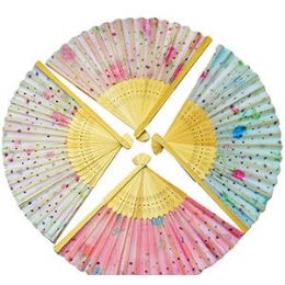 288 of Hand Painted Silk Folding Hand Fans
