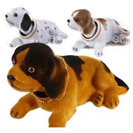 48 Pieces Bobbing Head Dogs. - Novelty Toys