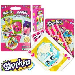 24 Units of Jumbo Shopkins Playing Cards. - Card Games