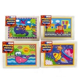 24 Pieces Wooden Jigsaw Puzzles - Puzzles