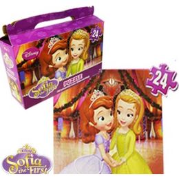24 Pieces Disney's Sofia The 1st Gift Box Puzzles - Puzzles