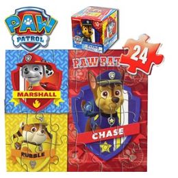 36 Wholesale Nickelodeon's Paw Patrol Cube Jigsaw Puzzles.