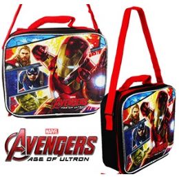 12 Wholesale Marvel Avengers Soft Lunch Boxes
