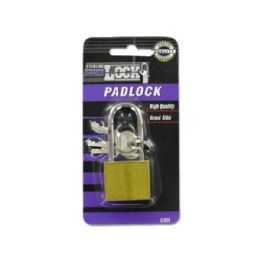 72 Pieces Long Shank Brass Padlock With Keys - Padlocks and Combination Locks