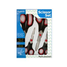12 Wholesale MultI-Purpose Stainless Steel Scissor Set