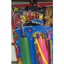 72 Wholesale Long Balloons With Pump