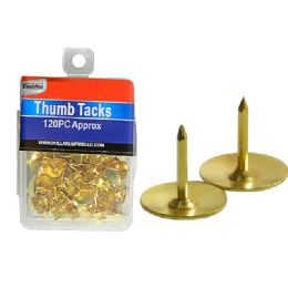 288 Pieces 120 Piece Thumb Tacks - Push Pins and Tacks