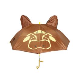 36 Wholesale Animal Design Kid Umbrella With A Whistle