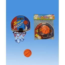 36 Wholesale Basketball Game Set Pvc Bag Header Card