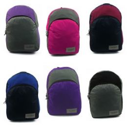 48 Wholesale Sportpak Backpacks MultI-Color