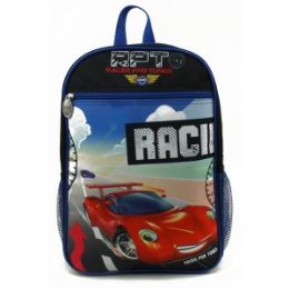 24 Wholesale Toon Studio Backpacks In Racer Pro Tuner Car Design