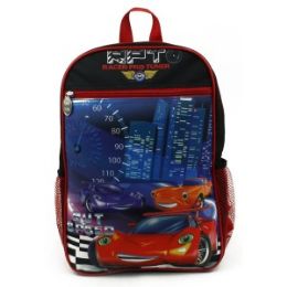 24 Pieces Toon Studio Backpacks Racer Pro Tuner Car Design - Backpacks 15" or Less