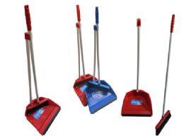 24 Pieces Dustpan With Brush - Dust Pans