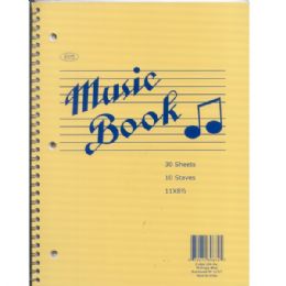 48 Pieces Music Notebook, 60 Pages, 11" X 8.5" - Notebooks