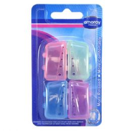 48 Pieces Amoray Toothbrush Caps 4pk - Toothbrushes and Toothpaste