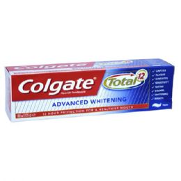 72 Pieces Colgate 100ml Total Advance Whitening - Toothbrushes and Toothpaste