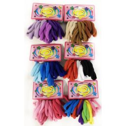 120 Wholesale Wholesale Elastic Hair Tie Assorted Colors