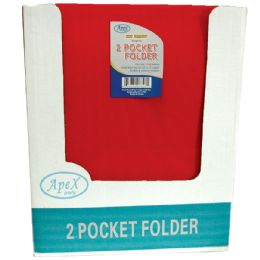 72 of 2 Pocket Poly Folder, SnaP-In, Trendy, Asst. Colors, In Display