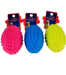 120 Wholesale SMALL DOG TOY FOOTBALL STYLE 9CM