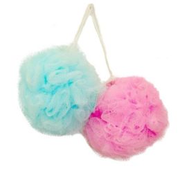 80 Pieces Jumbo Shower Scrubber/ Loofah - Bath And Body