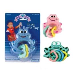 72 Units of Frog Rattle Toy - Baby Toys