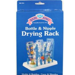 72 Wholesale Baby King Baby Bottle And Nipple Drying Rack