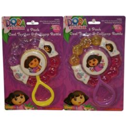 72 Pieces Dora Ring Teether - Baby Toys