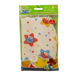 72 Pieces Sesame Street Disposable Baby Bib - Baby Accessories