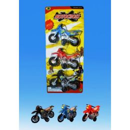 72 of 3pcs Pb Motorcycle In Blister Card