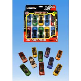 72 Wholesale 10pcs Die Cast Collection Cars In Box