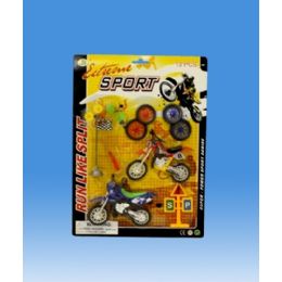 72 Wholesale 2pcs Motorcycle In Blister Card