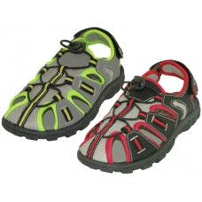 24 Wholesale Youth's Hiker Sport Sandals