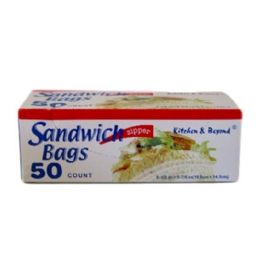 72 Wholesale Sandwich Bag 50 ct