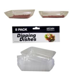 144 Pieces 8 Piece Mini Dipping Dishes - Party Paper Goods
