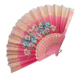 360 Wholesale Floral Lady Fan
