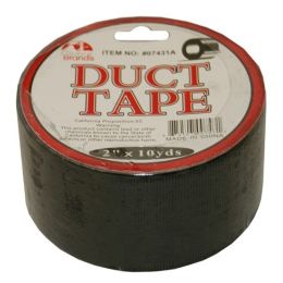 96 Wholesale Duct Tape 2 In X 10 Yrd Black