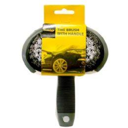 96 Units of Tire Brush With Handle - Brushes
