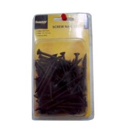 96 Pieces Screw Iron Black 2in (68pc) - Tool Sets