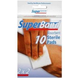 108 Wholesale 10 Piece Absorbent Sterile Pads