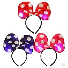 288 Wholesale Silk Bow With Light up