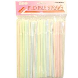 144 Pieces 200pc Straw - Straws and Stirrers