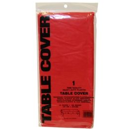 96 Wholesale H D Red 54x108 Table Cover