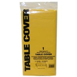 96 Wholesale H D Yellow 54x108 Table Cover